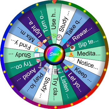 🌀 Study With Music or Silence SpinzyWheel 🌀