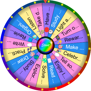 🌀 Favorite Subject to Study Alone SpinzyWheel**🌀