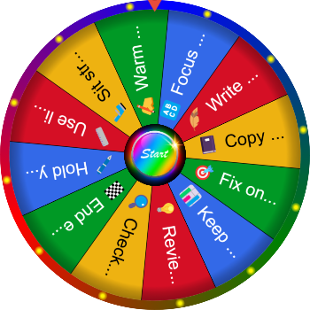 🌀 How to Write Neatly SpinzyWheel 🌀