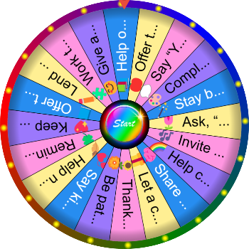 🌀 🤗 How to Help a Classmate SpinzyWheel🌀