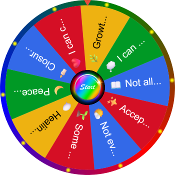 🌸 Gentle Truths I Needed to Accept – SpinzyWheel