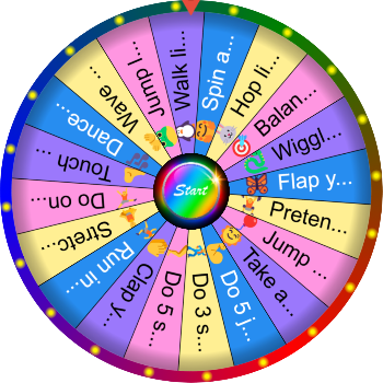 🌀 Do 5 Jumping Jacks — SpinzyWheel🌀