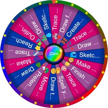 🎨 Draw in the Air SpinzyWheel — an imaginative flutter of lines and motion