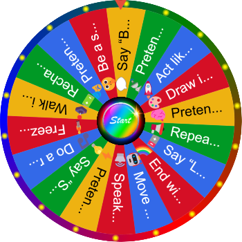 🌀 Pretend to Be a Robot SpinzyWheel🌀