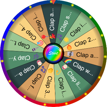 🌀 Clap to a Rhythm SpinzyWheel 🌀