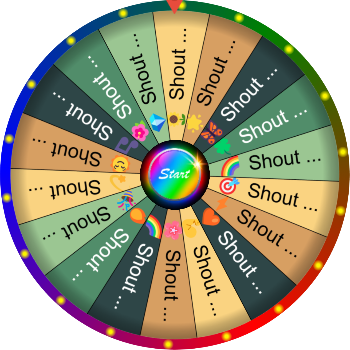 🌀 Shout a Positive Word SpinzyWheel🌀