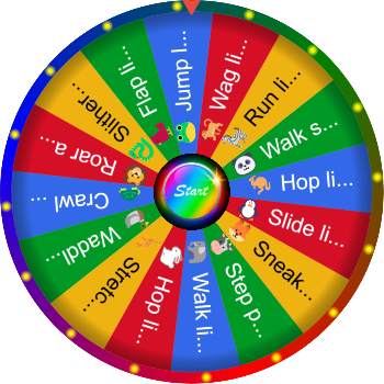 🌀 Walk Like an Animal SpinzyWheel🌀