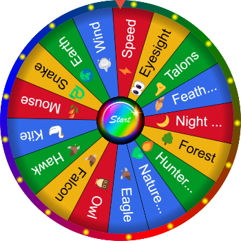 🌀 What Is a Bird of Prey? SpinzyWheel 🌀