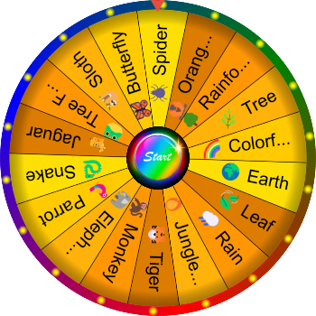 🌀 Name a Jungle Animal SpinzyWheel🌀