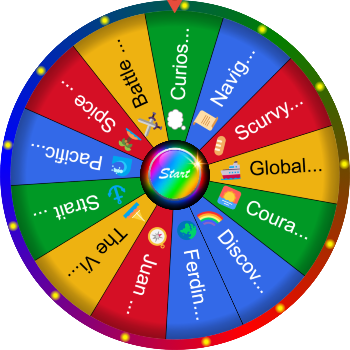 🌀 Who Was the First Explorer to Travel Around the World? SpinzyWheel🌀