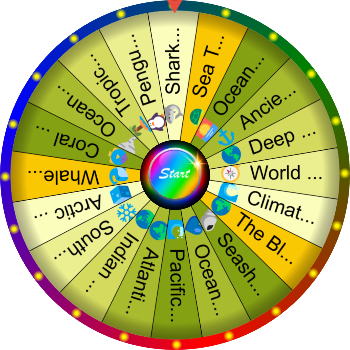 🌀 Name Five Oceans SpinzyWheel 🌊🌍🌀