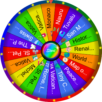 🌀 What Is the Smallest Country in the World? SpinzyWheel 🏰🌍 🌀