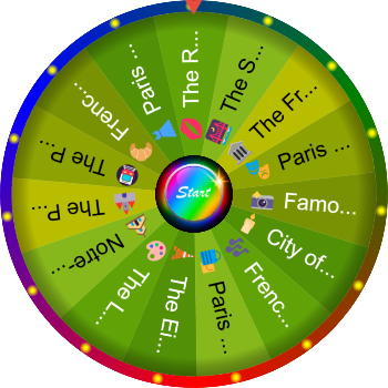 🌀What Is the Capital of France? SpinzyWheel🌀