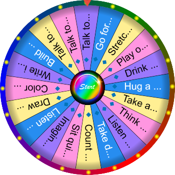 🌀 🌿 How Do You Calm Down After Being Upset? SpinzyWheel 🌀 🌀