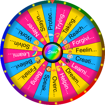 🌀 What Makes You Feel Strong? — SpinzyWheel 🌀