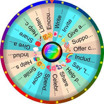 🌀 How Can You Show Kindness at School — SpinzyWheel 🌀