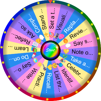 🌀 What Makes You Feel Confident? — SpinzyWheel 🌀