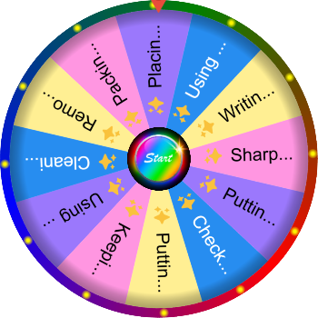 🌀 How Do You Organize Your School Bag? — SpinzyWheel🌀