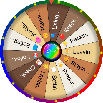 🌀 What Helps You Be On Time? — SpinzyWheel 🌀