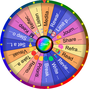 🌀 What Helps You Focus on Goals? — SpinzyWheel 🌀
