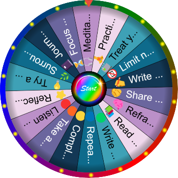 🌀What Helps You Stay Positive? — SpinzyWheel🌀