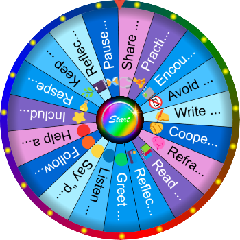 🌀 How Do You Show Respect at School? — SpinzyWheel 🌀