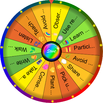 🌀How Do You Respect Nature? — SpinzyWheel🌀