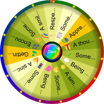 🌀 What Makes You Feel Appreciated? — SpinzyWheel 🌀