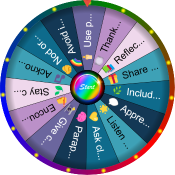 🌀 How Do You Respect Others’ Ideas? — SpinzyWheel🌀