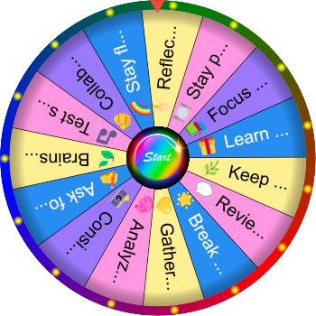 🌀What Helps You Find a Solution? — SpinzyWheel 🌀