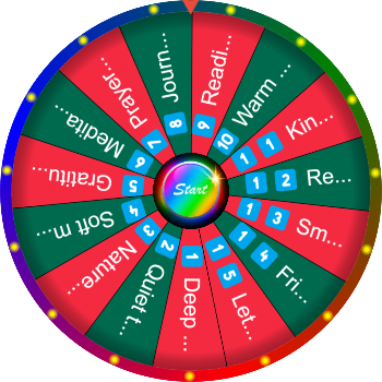 🌀 What Makes You Feel Calm Inside? – SpinzyWheel 🌀