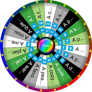 🌀 What Is Your Happy Place? – SpinzyWheel 🌀