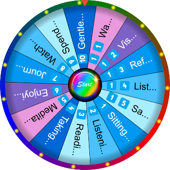 What Makes You Feel Peaceful? – SpinzyWheel