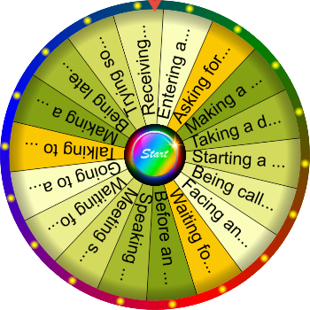 🌀When Do You Feel Nervous? – SpinzyWheel🌀