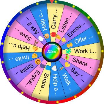 🌀 How Can You Help a Classmate Today? – SpinzyWheel🌀