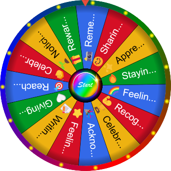 🌀SpinzyWheel – How Do You Celebrate Progress?🌀