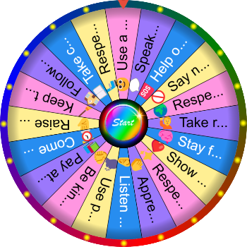 🌀 How Do You Show Respect at School? – SpinzyWheel🌀