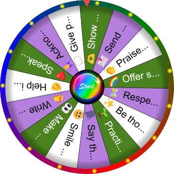🌀 How Do You Show Appreciation? – SpinzyWheel 🌀