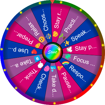 🌀 How Do You Calm Down Before Talking? – SpinzyWheel 🌀