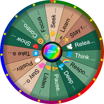 What Helps You Stay Calm in Arguments? – SpinzyWheel