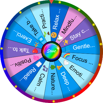 🌀 What Helps You Reduce Stress? – SpinzyWheel🌀