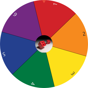 Dice Wheel – Spin a Random Number from 1 to 6 Instantly