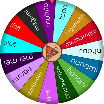Random Name Picker: gojo, yuji, megumi rqeg