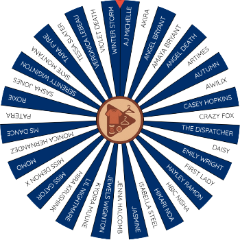 WOMANS SPIN THE WHEEL