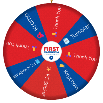 Spin the Wheel: 📘fc notebook​, 🙏 thank you, 🧣 krama pt2e