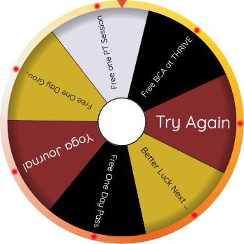 Random Name Picker: free one day pass, yoga journal, free one day group session sed8