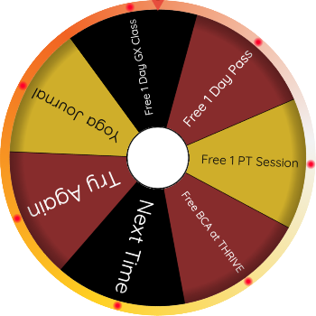 Random Name Picker: free 1 day gx class, free 1 day pass, free 1 pt session lg85