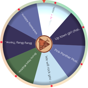 Spin the Wheel: up town girl chair zumba pertandingan video x-break hepili 2025 - youtube, pink panther musicograma - the pink panther ( a pantera cor a1gq