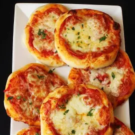 Mini Garlic Pizza