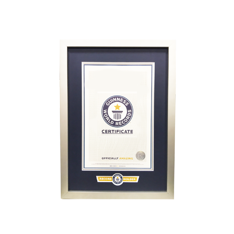 World Record Certificate